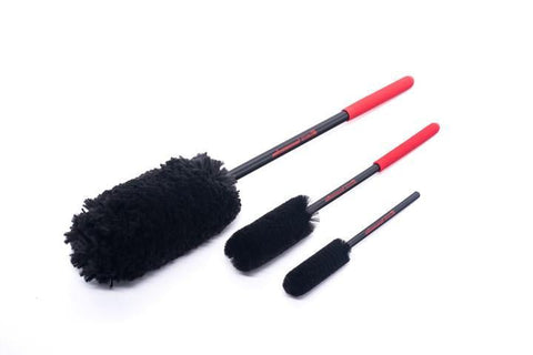 Wheel Woolies Car Wheel Cleaning Brushes 3-Piece Set WWRK3GG2 Car Wheel  Cleaning Brushes, Car Wheel Cleaning Tools - California Car Cover Co.